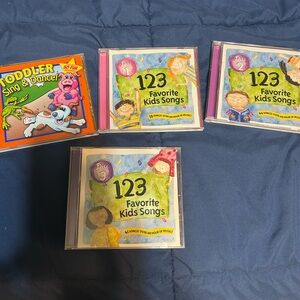 123 Favorite Kids Songs CD Set - Green Cover - Kids Toys